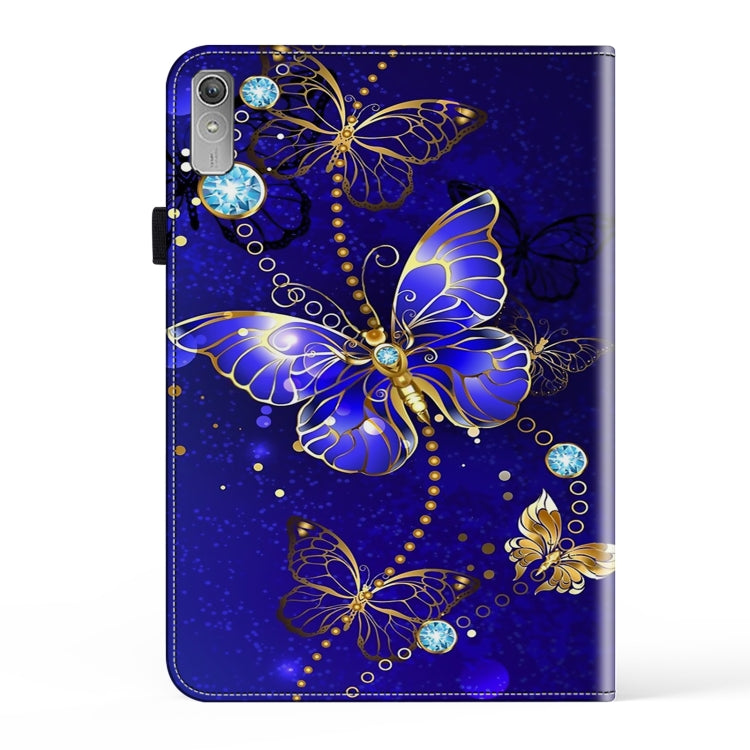 For Lenovo Xiaoxin Pad Pro 12.7 Crystal Texture Painted Leather Tablet Case(Diamond Butterflies) - free shipping - PMC TechLife - Order now!