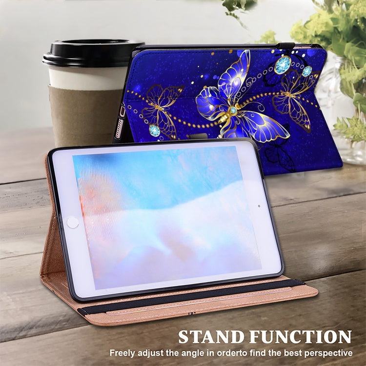 For Lenovo Xiaoxin Pad Pro 12.7 Crystal Texture Painted Leather Tablet Case(Diamond Butterflies) - free shipping - PMC TechLife - Order now!