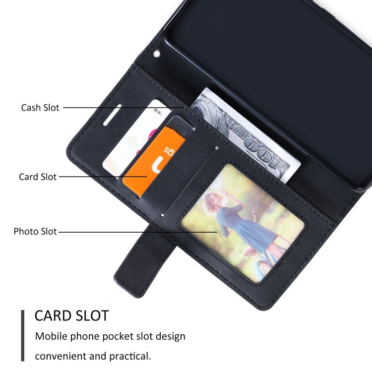 For Google Pixel 9 Pro Skin Feel Splicing Leather Phone Case(Black) - Google Cases by PMC TechLife | Online Shopping South Africa | PMC TechLife | Buy Now Pay Later Mobicred