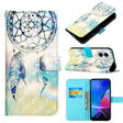 For Motorola Moto G Play 4G 2024 3D Painting Horizontal Flip Leather Phone Case(Dream Wind Chimes) - Motorola Cases by PMC Jewellery | Online Shopping South Africa | PMC Jewellery | Buy Now Pay Later Mobicred