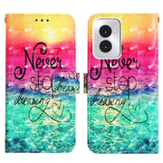 For Motorola Moto G Power 5G 2024 3D Painting Horizontal Flip Leather Phone Case(Chasing Dreams)