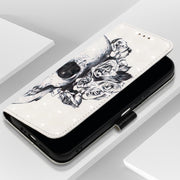 For Motorola Moto G Power 5G 2024 3D Painting Horizontal Flip Leather Phone Case(Skull)