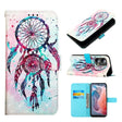 For Motorola Moto G Play 5G 2024 3D Painting Horizontal Flip Leather Phone Case(Color Drop Wind Chimes) - Motorola Cases by PMC Jewellery | Online Shopping South Africa | PMC Jewellery | Buy Now Pay Later Mobicred