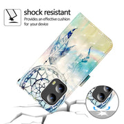 For Motorola Moto G Play 5G 2024 3D Painting Horizontal Flip Leather Phone Case(Chasing Dreams)