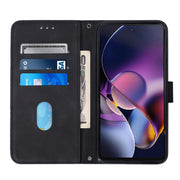 For Motorola Moto G Stylus 5G 2024 Crossbody 3D Embossed Flip Leather Phone Case(Black)