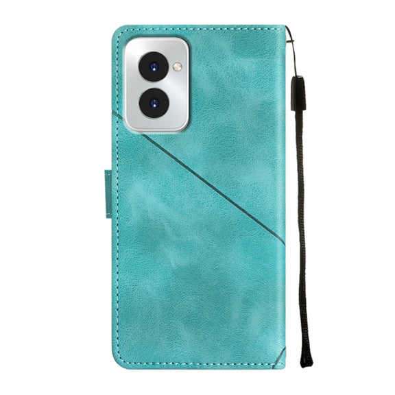 For Motorola Moto G Power 5G 2024 Skin Feel Embossed Leather Phone Case(Green)