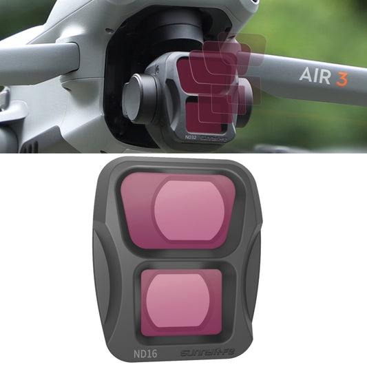 For DJI Air 3 Sunnylife Camera Lens Filter, Filter:ND16 - Lens Filter by Sunnylife | Online Shopping South Africa | PMC Jewellery | Buy Now Pay Later Mobicred