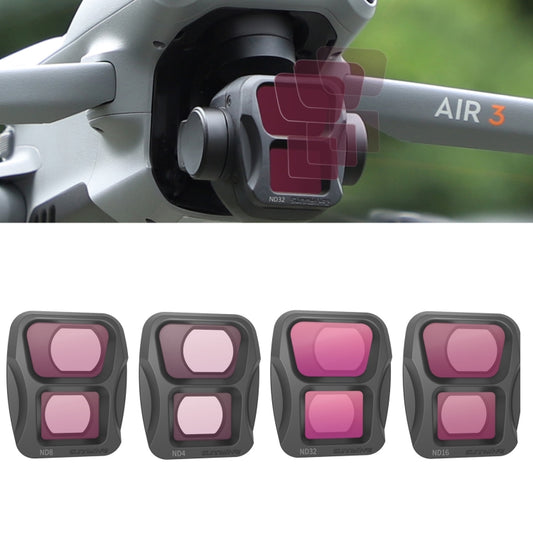 For DJI Air 3 Sunnylife Camera Lens Filter, Filter:4 in 1 ND4 ND8 ND16 ND32 - free shipping - PMC Jewellery - Order now!