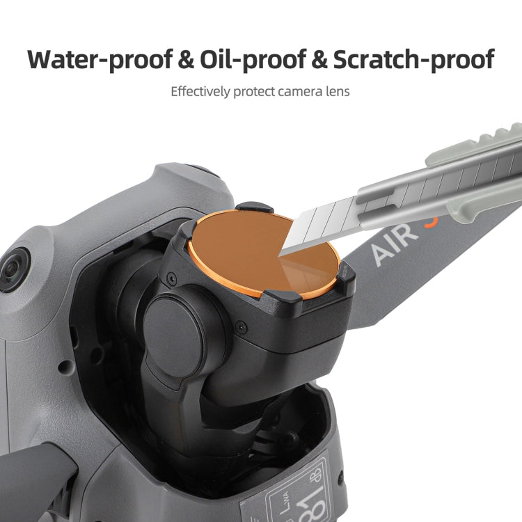 For DJI Air 3 Sunnylife Camera Lens Filter, Filter:ND4 - free shipping - PMC TechLife - Order now!