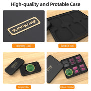 For DJI Air 3 Sunnylife Camera Lens Filter, Filter:4 in 1 ND4 ND8 ND16 ND32