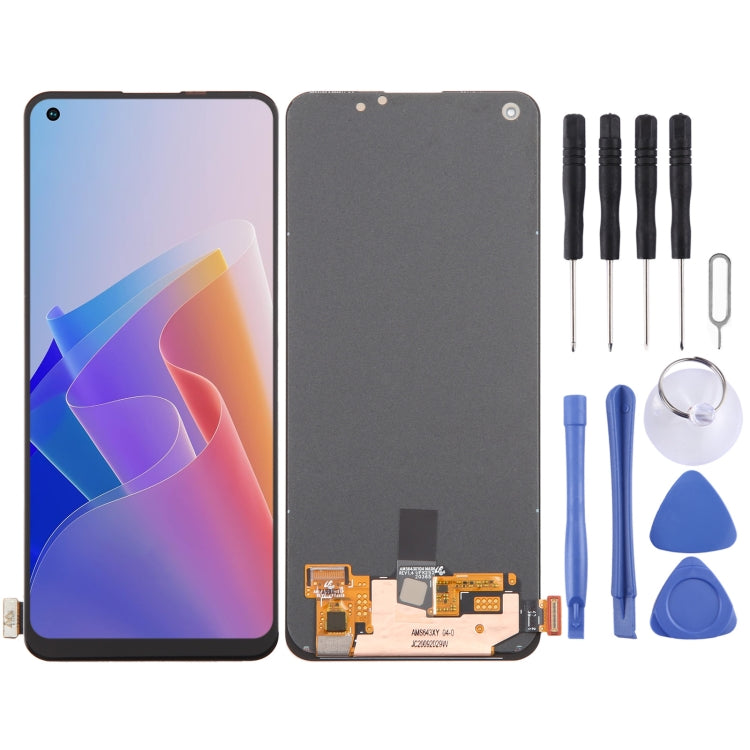 For OPPO F21 Pro 5G Original AMOLED LCD Screen with Digitizer Full Assembly - LCD Screen by PMC TechLife | Online Shopping South Africa | PMC TechLife | Buy Now Pay Later Mobicred