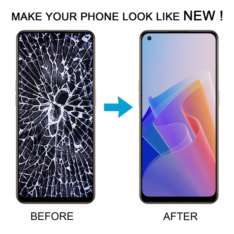 For OPPO Reno7 Z 5G Original AMOLED LCD Screen with Digitizer Full Assembly
