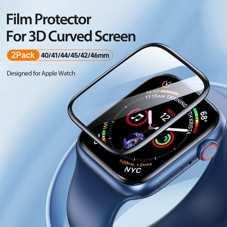For Apple Watch Series 10 42mm DUX DUCIS Pmma Series 3D Surface Composite Soft Watch Film