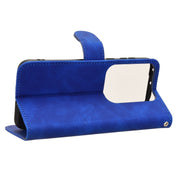For Huawei Pura 70 Pro Skin Feel Magnetic Flip Leather Phone Case(Blue)