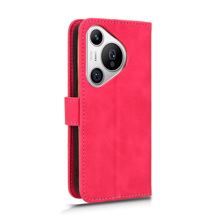 For Huawei Pura 70 Skin Feel Magnetic Flip Leather Phone Case(Rose Red) - free shipping - PMC Jewellery - Order now!