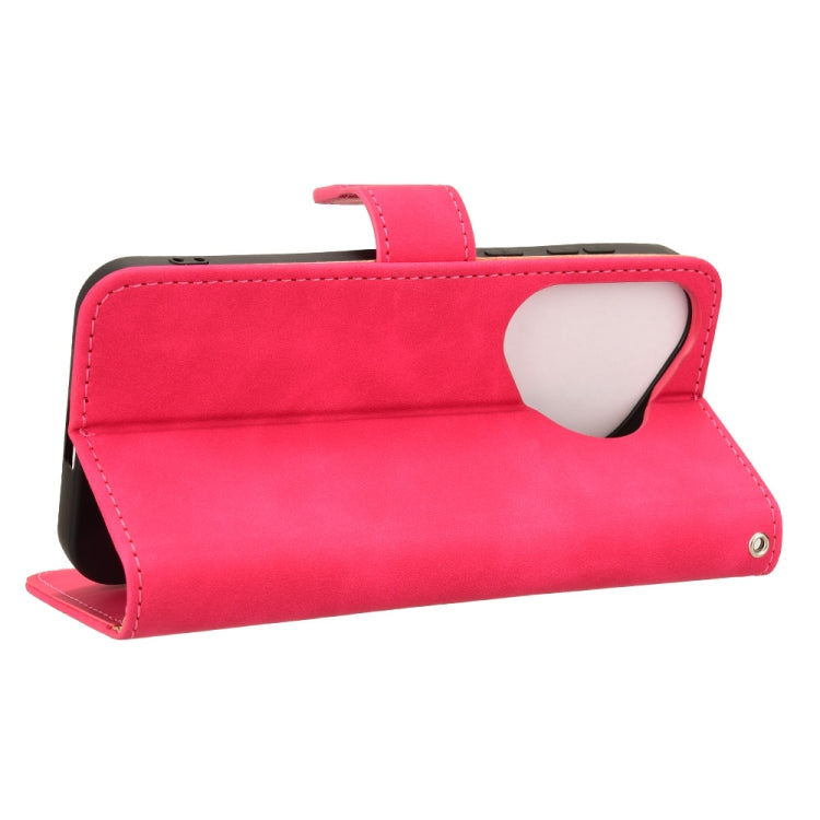 For Huawei Pura 70 Skin Feel Magnetic Flip Leather Phone Case(Rose Red) - free shipping - PMC Jewellery - Order now!