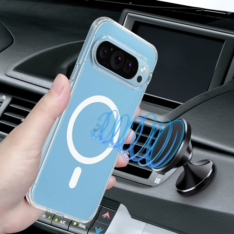 For Google Pixel 9 Pro XL MagSafe Clear Acrylic PC Hybrid TPU Phone Case(Transparent) - Google Cases by PMC TechLife | Online Shopping South Africa | PMC TechLife | Buy Now Pay Later Mobicred