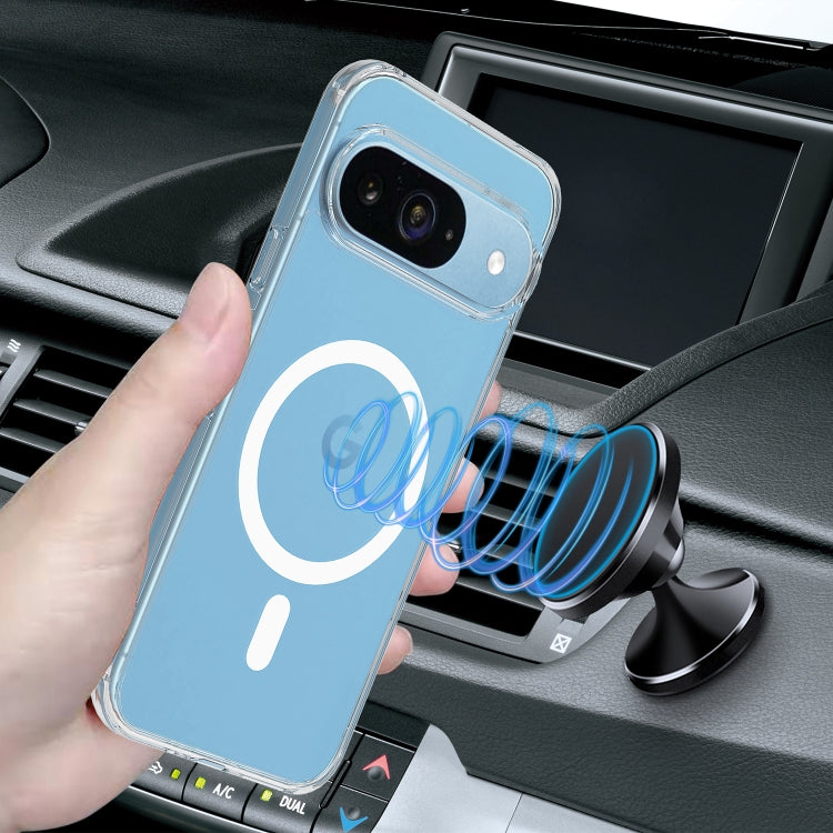 For Google Pixel 9 MagSafe Clear Acrylic PC Hybrid TPU Phone Case(Transparent) - Google Cases by PMC TechLife | Online Shopping South Africa | PMC TechLife | Buy Now Pay Later Mobicred