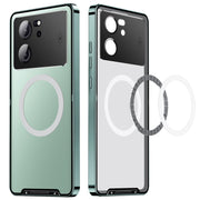 For Xiaomi Redmi K60 Ultra / 13T / 13T Pro Aromatherapy Magnetic Metal Phone Case(Green)