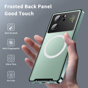 For Xiaomi Redmi K60 Ultra / 13T / 13T Pro Aromatherapy Magnetic Metal Phone Case(Green)