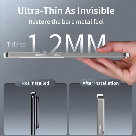 For Xiaomi Redmi K60 Ultra / 13T / 13T Pro Aromatherapy Magnetic Metal Phone Case(Silver)