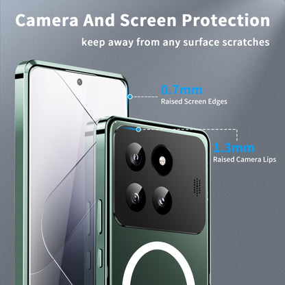 For Xiaomi 14 Pro Aromatherapy Magnetic Metal Phone Case(Green) - free shipping - PMC Jewellery - Order now!