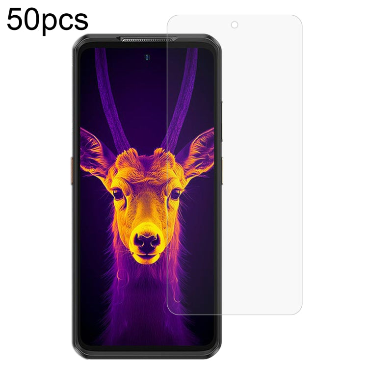For Ulefone Armor 25T Pro 50pcs 0.26mm 9H 2.5D Tempered Glass Film - Ulefone Tempered Glass by PMC Jewellery | Online Shopping South Africa | PMC Jewellery | Buy Now Pay Later Mobicred