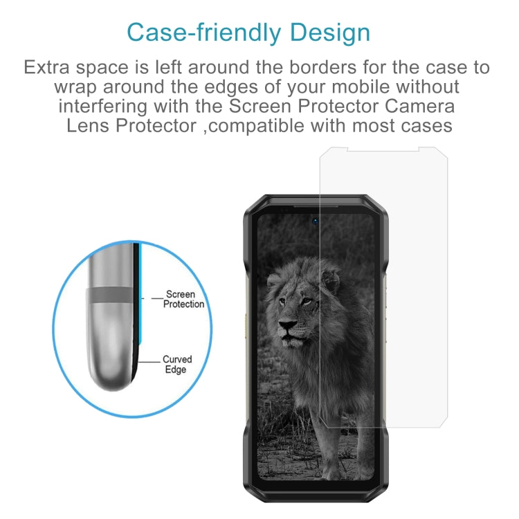 For Ulefone Armor 27 Pro 50pcs 0.26mm 9H 2.5D Tempered Glass Film