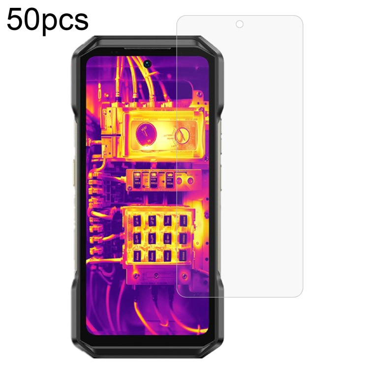 For Ulefone Armor 27T 50pcs 0.26mm 9H 2.5D Tempered Glass Film - Ulefone Tempered Glass by PMC Jewellery | Online Shopping South Africa | PMC Jewellery | Buy Now Pay Later Mobicred