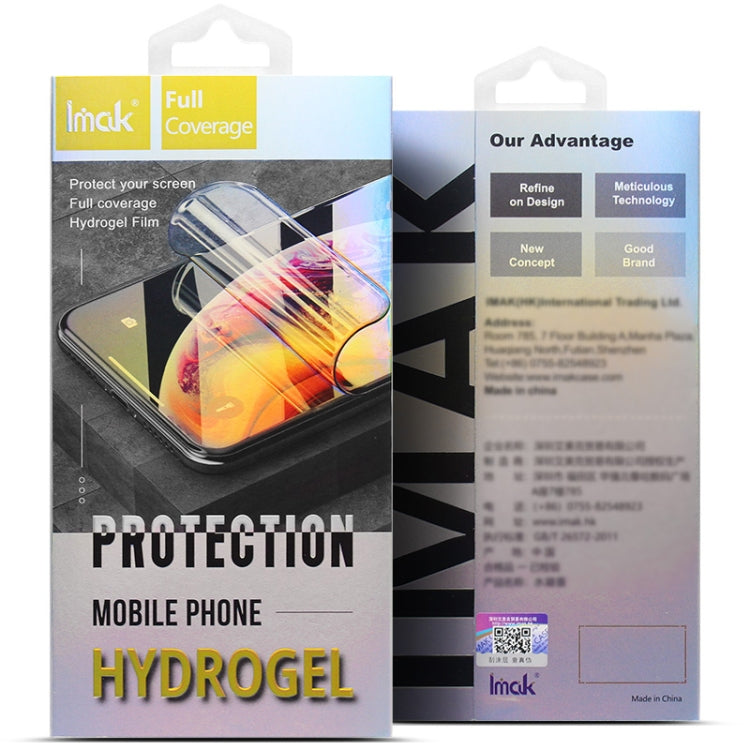 For Xiaomi Redmi K60 Ultra 5G 2pcs imak Curved Full Screen Hydrogel Film Back Protector -  by imak | Online Shopping South Africa | PMC TechLife | Buy Now Pay Later Mobicred
