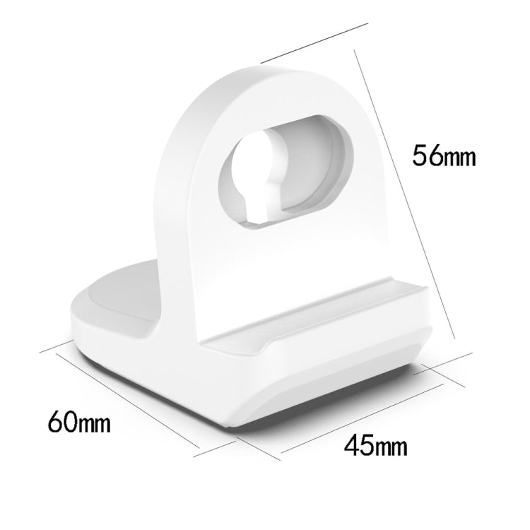 For Amazfit Bip 5 A2215 Smart Watch Silicone Charging Bracket(White) - Charger by PMC TechLife | Online Shopping South Africa | PMC TechLife | Buy Now Pay Later Mobicred