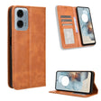 For Motorola Moto G Power 5G 2024 Magnetic Buckle Retro Texture Leather Phone Case(Brown) - Motorola Cases by PMC Jewellery | Online Shopping South Africa | PMC Jewellery | Buy Now Pay Later Mobicred