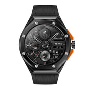 HT8 1.46 inch Round Screen Bluetooth Smart Watch, Support Wellness Tracking & 100+ Sports Modes & Alipay(Black)