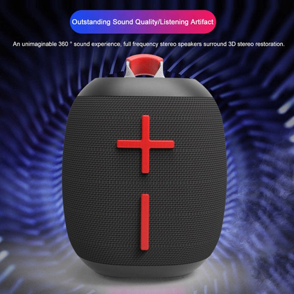 T&G TG-389 Portable Outdoor IPX5 Water-resistant Wireless Bluetooth Speaker(Army Green)