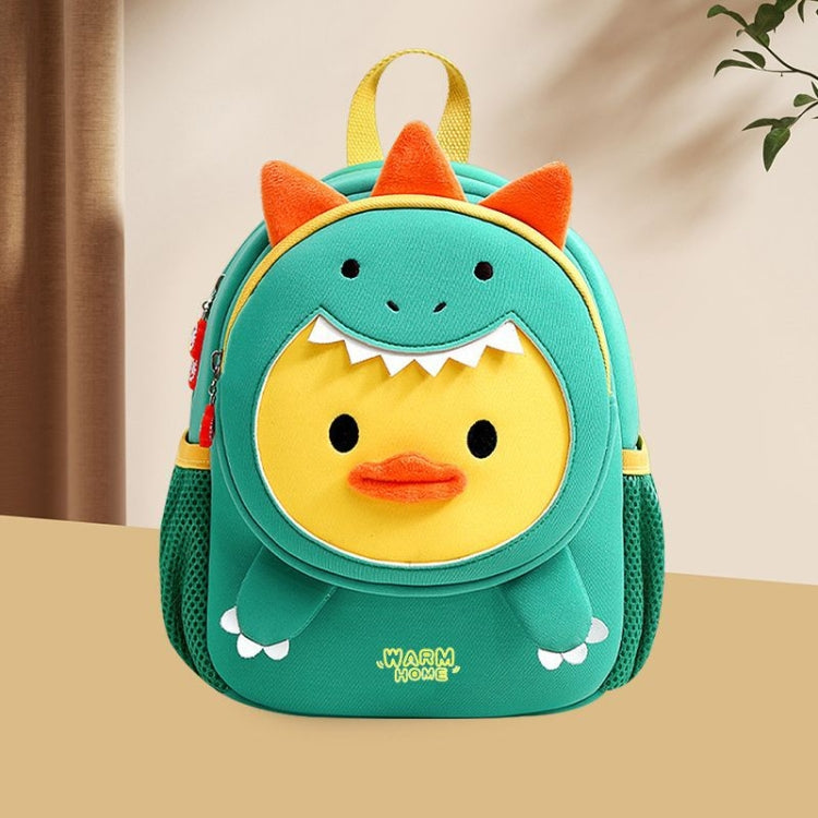 Children Cartoon Anti-Lost Small School Bag Backpack(Dinosaur Duck) - Double-shoulder Bags by PMc TechLife | Online Shopping South Africa | PMc TechLife | Buy Now Pay Later Mobicred