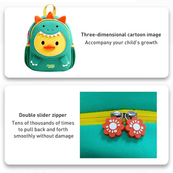 Children Cartoon Anti-Lost Small School Bag Backpack(Lion)