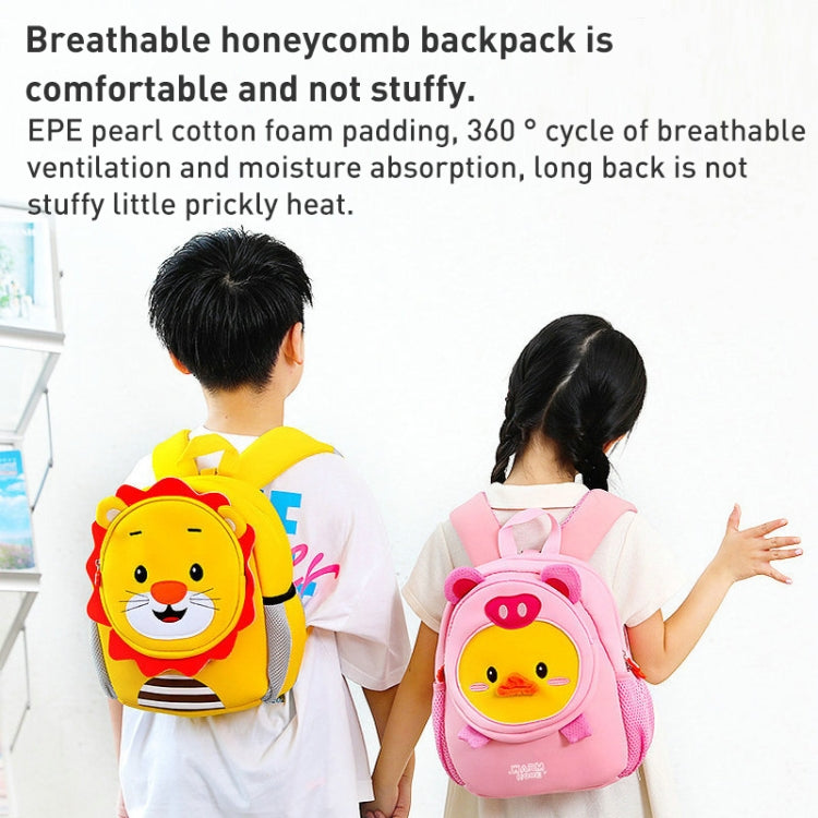 Children Cartoon Anti-Lost Large School Bag Backpack(Lion) - Double-shoulder Bags by PMc TechLife | Online Shopping South Africa | PMc TechLife | Buy Now Pay Later Mobicred