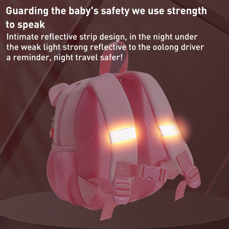 Children Cartoon Anti-Lost Large School Bag Backpack(Dinosaur Duck) - Double-shoulder Bags by PMc TechLife | Online Shopping South Africa | PMc TechLife | Buy Now Pay Later Mobicred