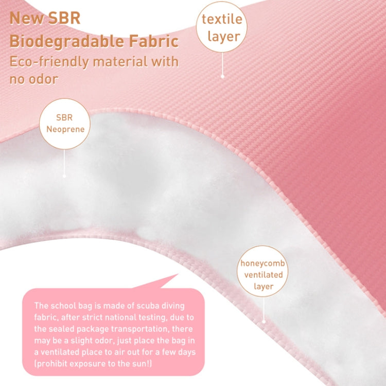 Children Cute Cartoon Anti-Lost Kindergarten School Bag(Pink Whale Medium) - Double-shoulder Bags by PMc TechLife | Online Shopping South Africa | PMc TechLife | Buy Now Pay Later Mobicred