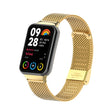 For Xiaomi Smart Band 9 Pro / 8 Pro 18mm Steel Mesh Buckle Metal Watch Band(Gold) - free shipping - PMc TechLife - Order now!