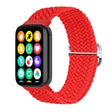 For Xiaomi Smart Band 9 Pro / 8 Pro 18mm Buckle Nylon Braided Watch Band(Red) - Watch Bands by PMc TechLife | Online Shopping South Africa | PMc TechLife | Buy Now Pay Later Mobicred