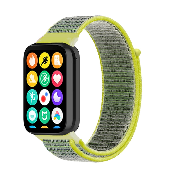 For Xiaomi Smart Band 9 Pro / 8 Pro Nylon Loop Watch Band(Bright Yellow) - free shipping - PMc TechLife - Order now!