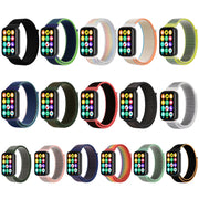 For Xiaomi Smart Band 9 Pro / 8 Pro Nylon Loop Watch Band(Lime Green)