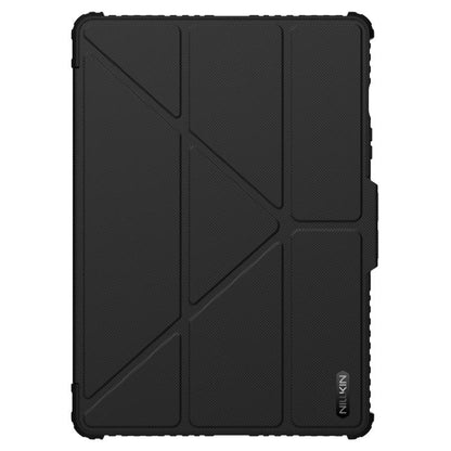 For Samsung Galaxy Tab S10 FE NILLKIN Bumper Pro Multi-angle Folding Style Tablet Leather Case(Black) - free shipping - PMC Jewellery - Order now!