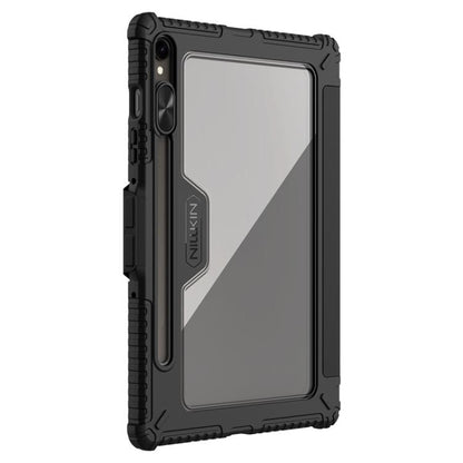 For Samsung Galaxy Tab S10 FE NILLKIN Bumper Pro Multi-angle Folding Style Tablet Leather Case(Black) - free shipping - PMC Jewellery - Order now!