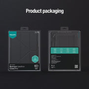 For Samsung Galaxy Tab S10 FE NILLKIN Bumper Pro Multi-angle Folding Style Tablet Leather Case(Black)