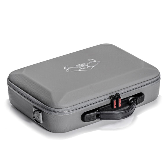 For DJI Mini 4 Pro / RC with Screen Standard STARTRC Shoulder Storage Bag PU Handbag(Grey)