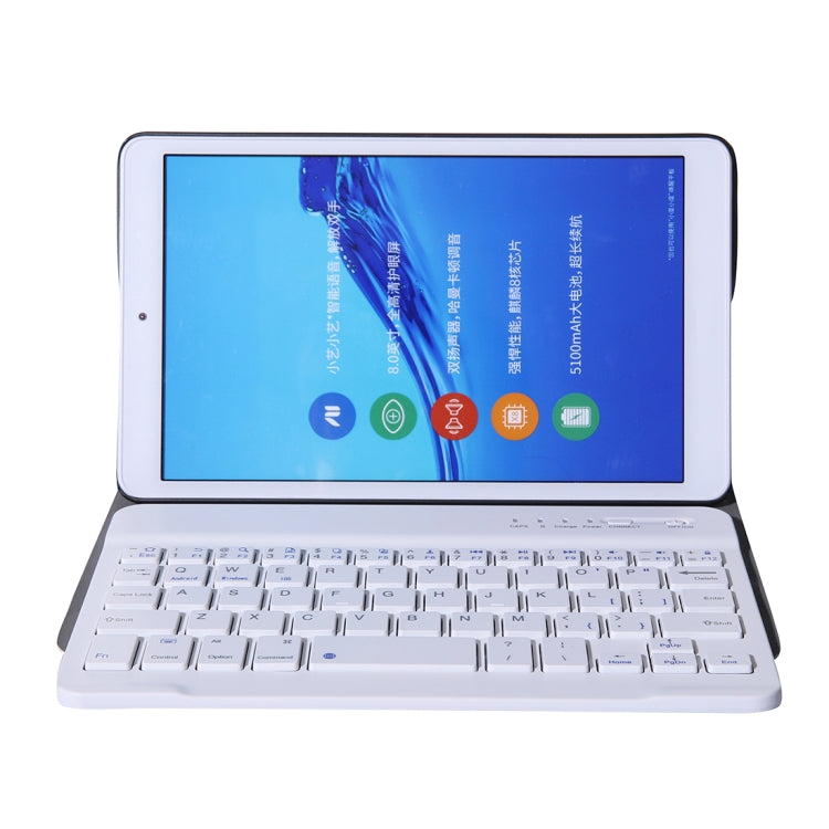 A0T8 For Huawei MatePad T8 8 inch ABS Ultra-thin Detachable Bluetooth Keyboard Voltage PU Leather Tablet Case with Bracket(Gold) - free shipping - PMC TechLife - Order now!