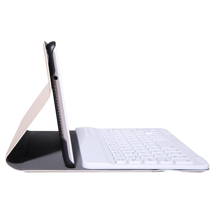 A0T8 For Huawei MatePad T8 8 inch ABS Ultra-thin Detachable Bluetooth Keyboard Voltage PU Leather Tablet Case with Bracket(Gold) - free shipping - PMC TechLife - Order now!