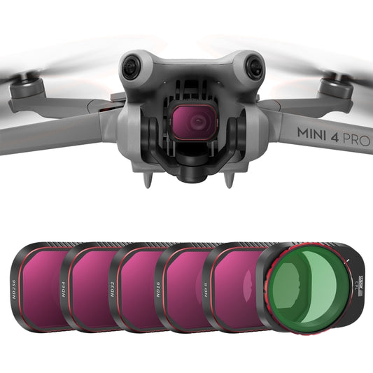 For DJI Mini 4 Pro STARTRC Drone Lens Filter, Lens:CPL ND8/16/32/64/256 - free shipping - PMC Jewellery - Order now!